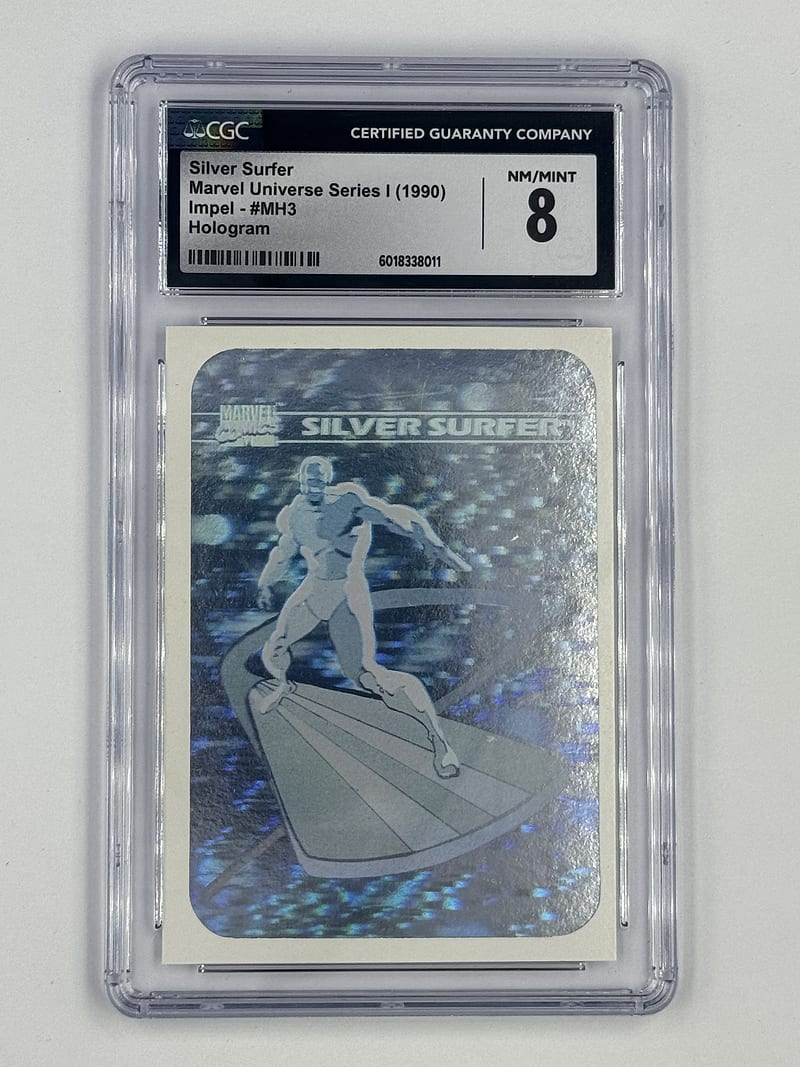 Silver Surfer Holograma - Marvel Universe Series I (1990)