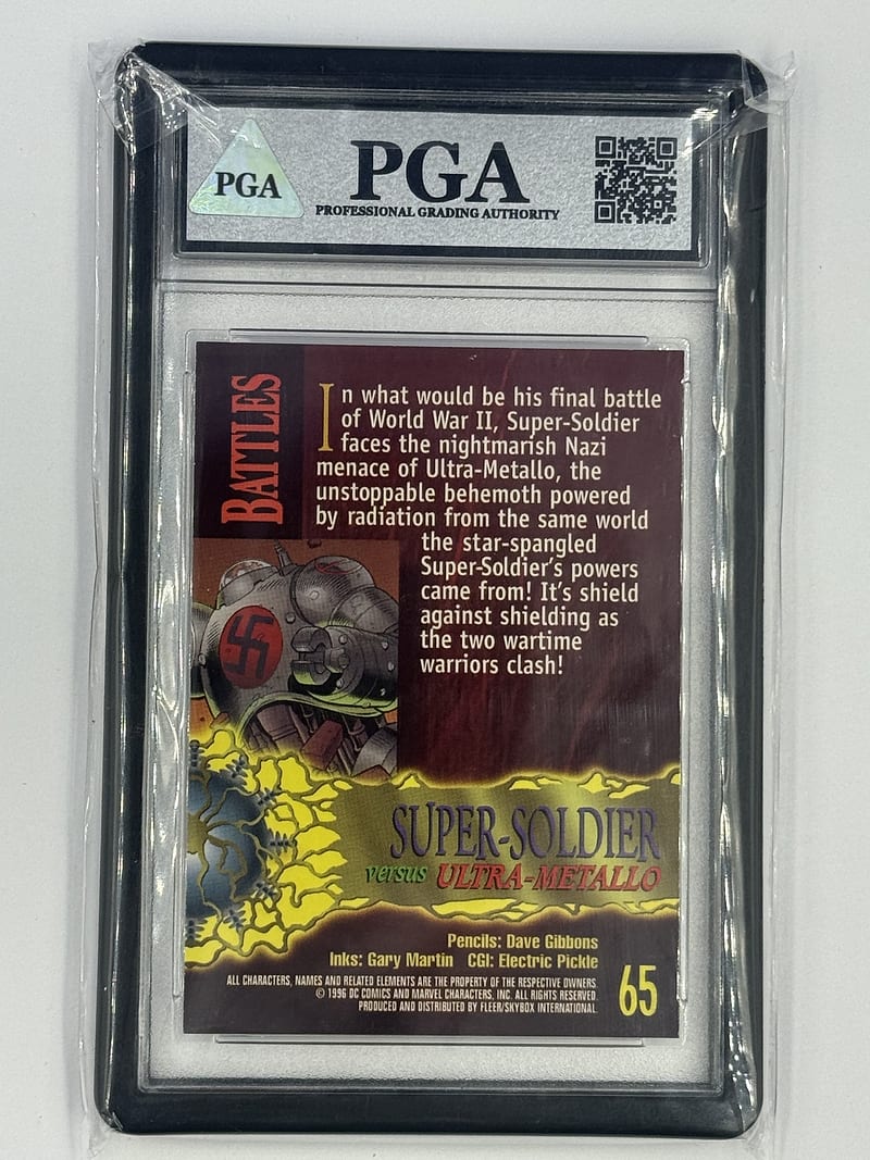 Tarjeta 118 - Super-Soldier (reverso)