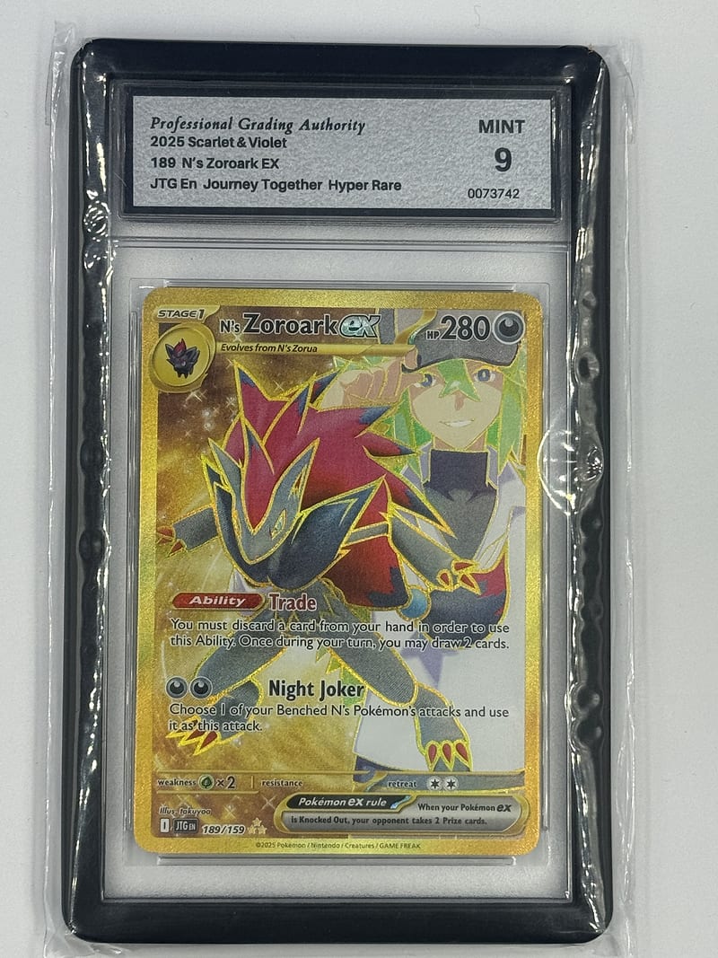 N's Zoroark EX - Hyper Rare