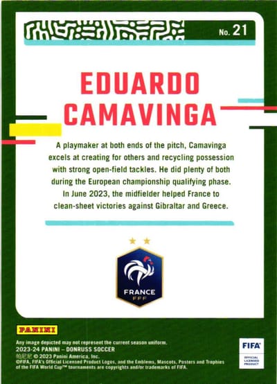 Eduardo Camavinga – El Futuro del Mediocampo Francés (reverso)