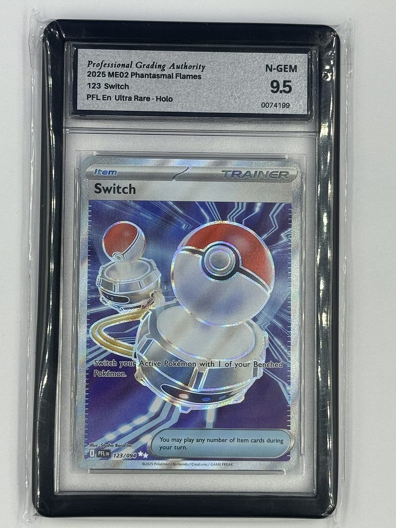 Carta 'Switch' PFL En Ultra Rara 9.5