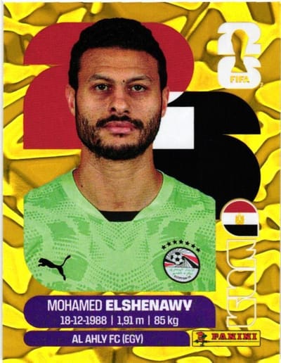Estampa Panini FIFA Mohamed Elshenawy