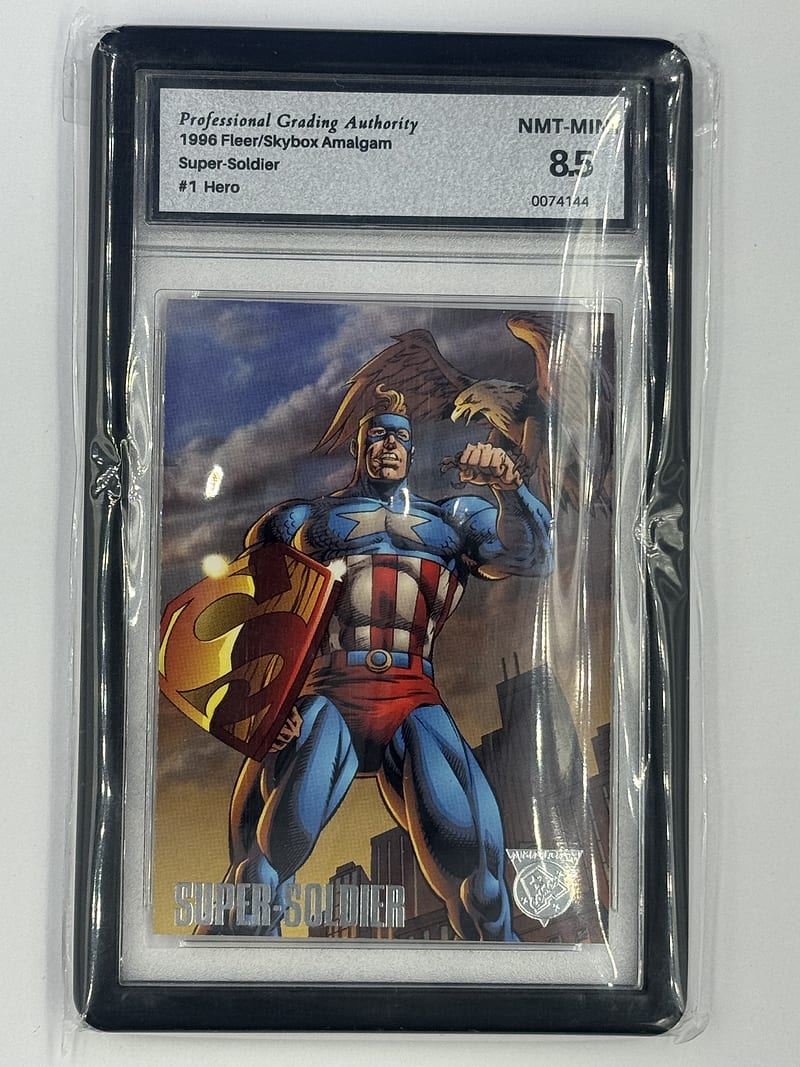 Carta Amalgam 1996 Super-Soldier #1 Hero