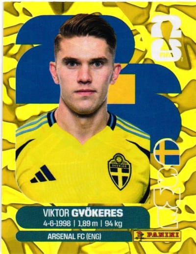 Tarjeta Fifa 2023 de Viktor Gyökeres